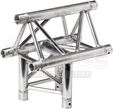 Global Truss TR-4096-HO - 1.64ft. (0.5m) 3-Way Horizontal T-Junction - Audiofeen