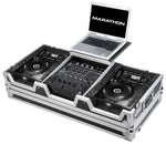 Marathon MA-CDJ2K12WLT DJ Coffin with Low-Profile Wheels - Audiofeen