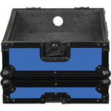 Odyssey FR12MIXBK-BLUE Flight Ready DJ Mixer Case (Black and Blue) - Audiofeen