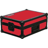 Odyssey FR12MIXBK-RED Flight Ready DJ Mixer Case (Black and Red) - Audiofeen