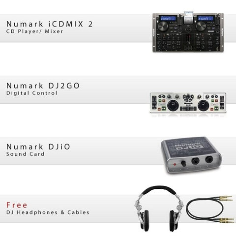 GCD Numark Go Mix Pack - Audiofeen