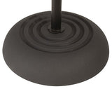 JamStands JS-MCRB100 Round Base Microphone Stand with Adjustable Height - Audiofeen