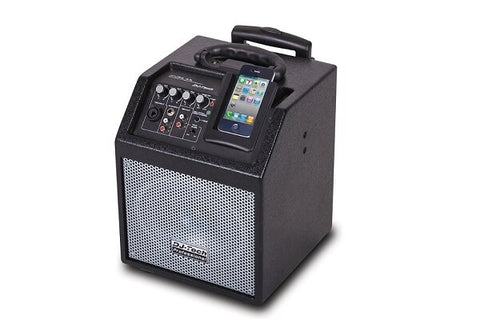 First Audio Manufacturing ICUBE55 Wireless Pa System for iPod-iPhone - Audiofeen