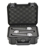 SKB 3I-0907-MC3 Injection Molded case with foam for (3) Mics - Audiofeen