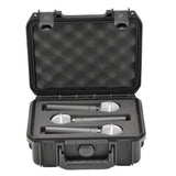 SKB 3I-0907-MC3 Injection Molded case with foam for (3) Mics - Audiofeen