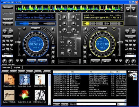 Gemini Groove DJ Software - Audiofeen