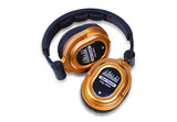 DJ-Tech eDJ-500 Professional Headphones - Gold - Audiofeen
