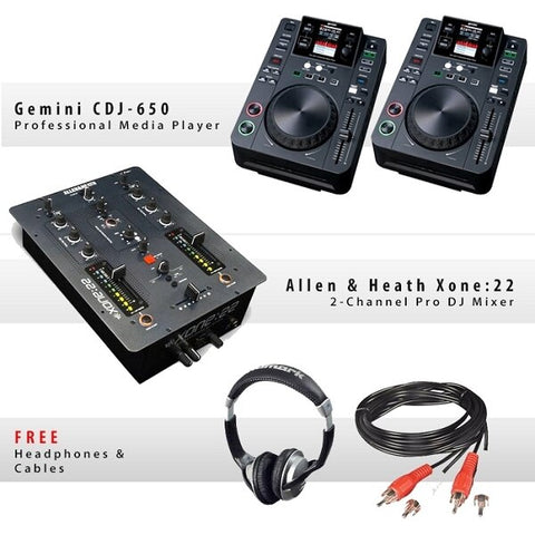 Gemini CDJ-650 Pack IX - Audiofeen