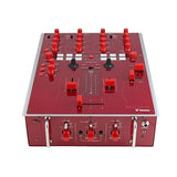 Vestax PMC-05ProIV Professional DJ Mixer - Red - Audiofeen