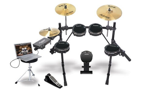 Alesis USB Studio Drum Kit - Five-Piece USB Drum Set - Audiofeen