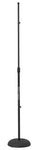JamStands JS-MCRB100 Round Base Microphone Stand with Adjustable Height - Audiofeen