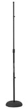 JamStands JS-MCRB100 Round Base Microphone Stand with Adjustable Height - Audiofeen