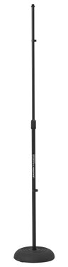 JamStands JS-MCRB100 Round Base Microphone Stand with Adjustable Height - Audiofeen
