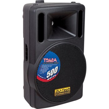 DJ-Tech T512A Active 12 Two-Way 500 Watt Professional Loudspeaker" - Audiofeen