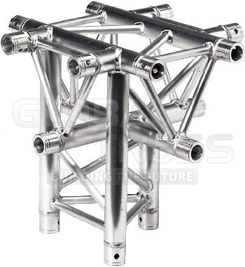 Global Truss TR-4101-D 1.64ft. (0.5m) 5-Way Cross Junction - Audiofeen