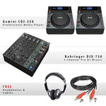 Gemini CDJ-250 Pack III - Audiofeen