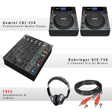 Gemini CDJ-250 Pack III - Audiofeen