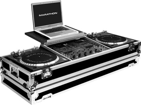 Marathon MA-DJ19WLT-BATTLE Flight Road Coffin Case - Audiofeen
