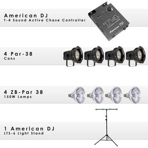 GCD T-4 Par Pack - Audiofeen