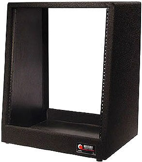Odyssey CRS12  Carpeted 12 Space Slant Rack - Audiofeen