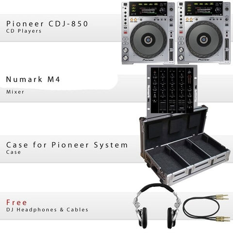 GCD CDJ-850-4 Package - Audiofeen