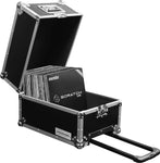 Marathon MA-LPHWE Flight Road 100 Capacity Medium-duty LP Case with Wheels - Audiofeen