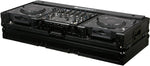 Odyssey FZ12CDJWBL DJ Coffin W-WHEELS FOR 2 LARGE FORMAT CD-DIGITAL MEDIA PLAYERS AND A 12" FORMAT DJ MIXER - Audiofeen