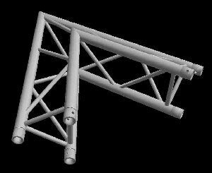 Global Truss TR-4087-O 3.28ft. (1.0m) 2-Way 60 Degree Corner - Audiofeen