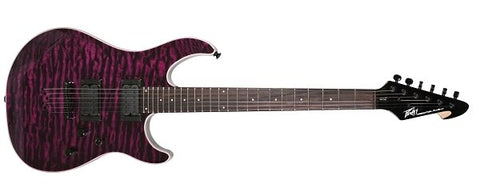 Peavey Predator Plus ST Transparent Purple Electric Guitar - Audiofeen