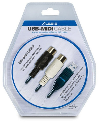 Alesis USB-MIDI Cable MIDI to USB - Audiofeen