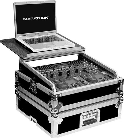 Marathon MA-19MIXLT Mixer Case with Laptop Stand - Audiofeen