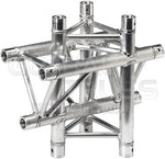 Global Truss TR-4098 1.64ft. (0.5m) 4-Way Vertical Cross Junction - Audiofeen