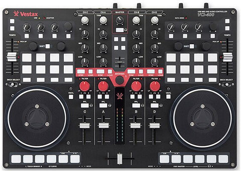 Vestax VCI-400 Professional MIDI and Audio Controller - Audiofeen