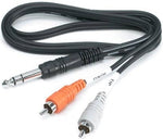 Hosa 1-4 TRS To RCA Insert - Audiofeen