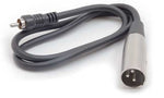 Hosa XLR Male to RCA 5ft - Audiofeen