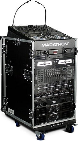 Marathon MA-11M16UW Slant Mixer Rack Case - Audiofeen