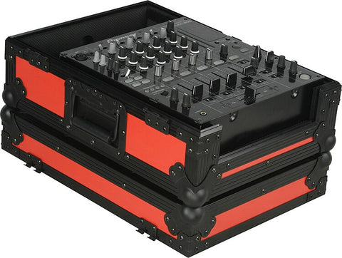 Odyssey FR12MIXBK-RED Flight Ready DJ Mixer Case (Black and Red) - Audiofeen
