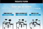 Alesis DM8 Pro Kit - Professional Five-Piece Electronic Drumset - Audiofeen