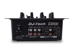 Dj Tech M10USB 2-Channel Rack-mountable Mixer with USB - Audiofeen