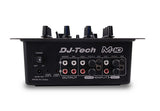 Dj Tech M10USB 2-Channel Rack-mountable Mixer with USB - Audiofeen