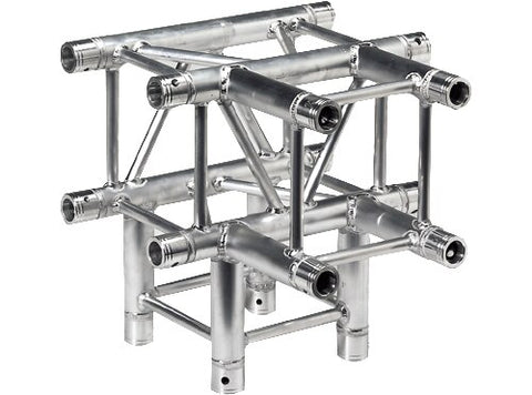 Global Truss 1.64ft. (0.5m) 4 WAY T-JUNCTION - Audiofeen