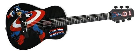 Peavey Marvel Captain America 1-2 Size Acoustic Guitar - Audiofeen