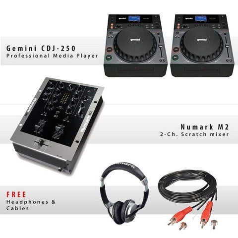 Gemini CDJ-250 Pack I - Audiofeen