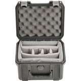 SKB 3I-0907-6BDD Small Military Standard Waterproof Case with Double Gray Dividers - Audiofeen