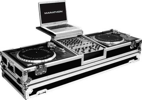 Marathon MA-DJ12WLT-STANDARD Flight Road Coffin Case - Audiofeen