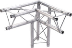 Global Truss TR-96117-33 1.64ft (0.5m) 3-Way 90 Degree Right Corner - Audiofeen