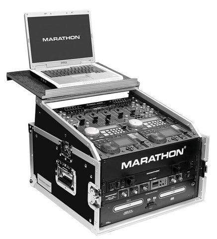 Marathon MA-M4ULT Slant Mixer Case with Laptop Stand - Audiofeen