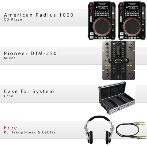GCD Radius 1000- 250 Package - Audiofeen