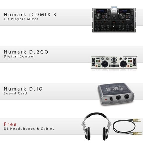 GCD Numark Go Mix 2 Pack - Audiofeen
