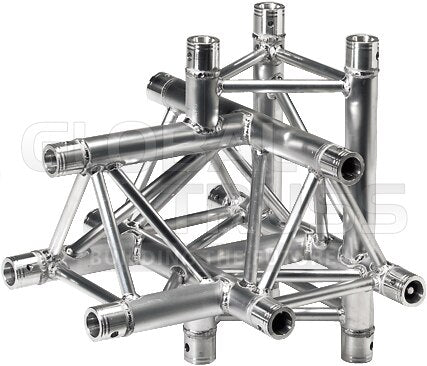 Global Truss TR-4099-UD - 1.64ft. (0.5m) 5-Way T-Junction - Audiofeen